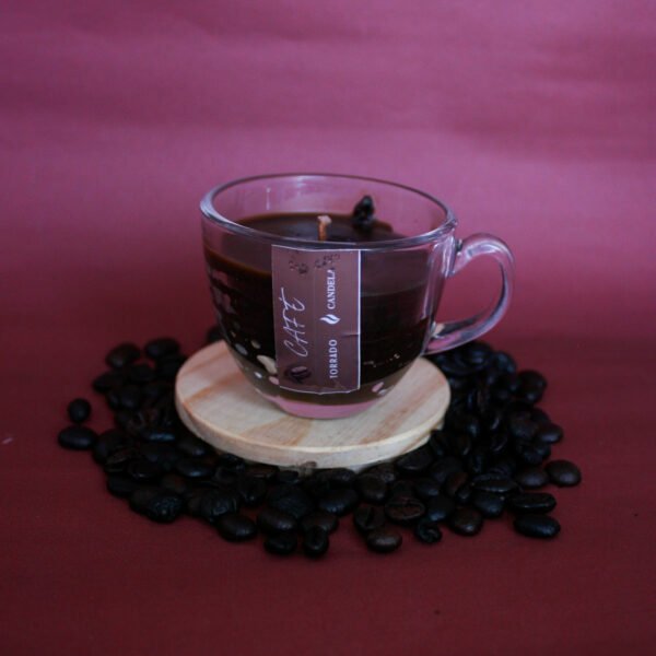 Vela perfumada Morning Coffee Candela Aromas em pote elegante com aroma de café