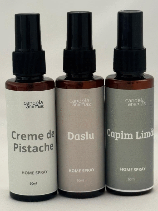 Kit 3 Home Sprays 60 ml