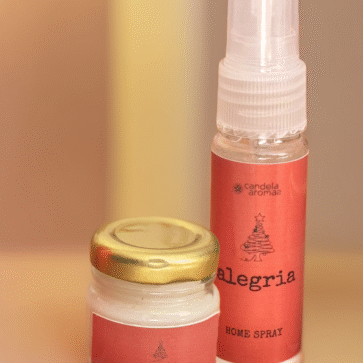 Mini Kit Natalino – Vela Aromática e Home Spray