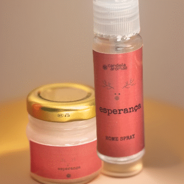 Mini Kit Natalino – Vela Aromática e Home Spray