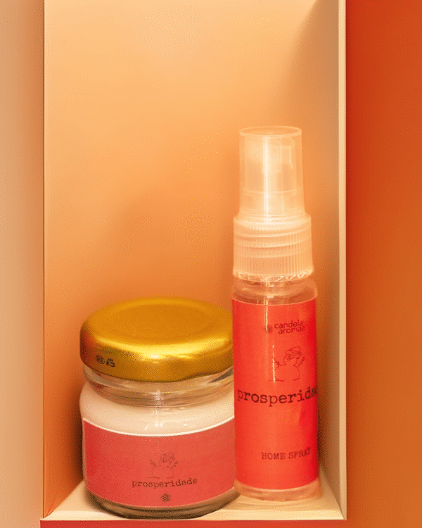 Mini Kit Natalino – Vela Aromática e Home Spray