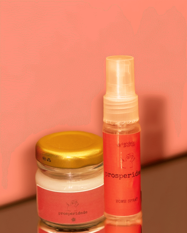 Mini Kit Natalino – Vela Aromática e Home Spray