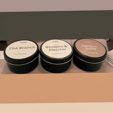 Trio de Velas Aromáticas