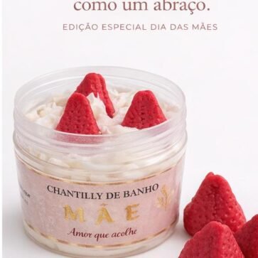 Chantilly de Banho-Amor que acolhe