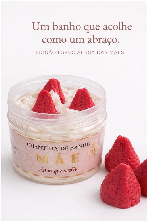 Chantilly de Banho-Amor que acolhe