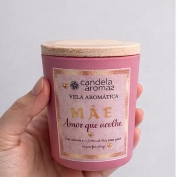 vela perfumada-especial dia das mães