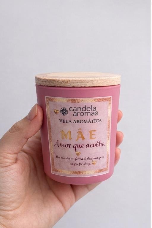 vela perfumada-especial dia das mães
