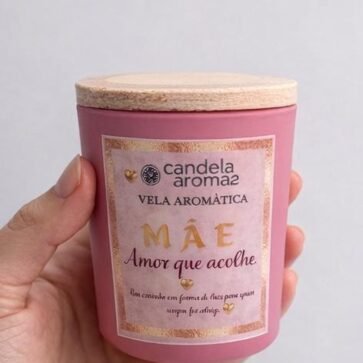 vela perfumada-especial dia das mães