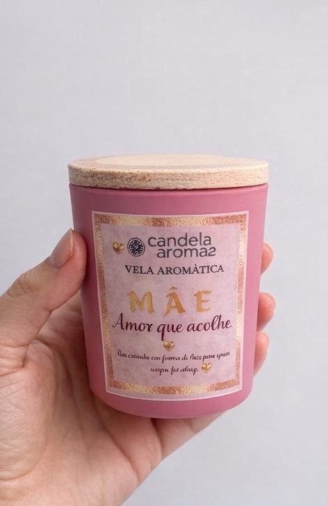 vela perfumada-especial dia das mães