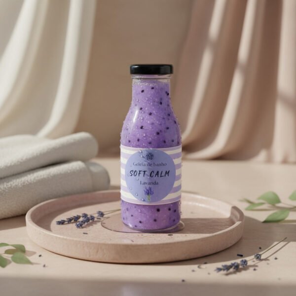 Geleia de Banho Luxury LAVANDA & BAUNILHA