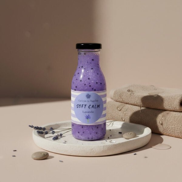 Geleia de Banho Luxury LAVANDA & BAUNILHA