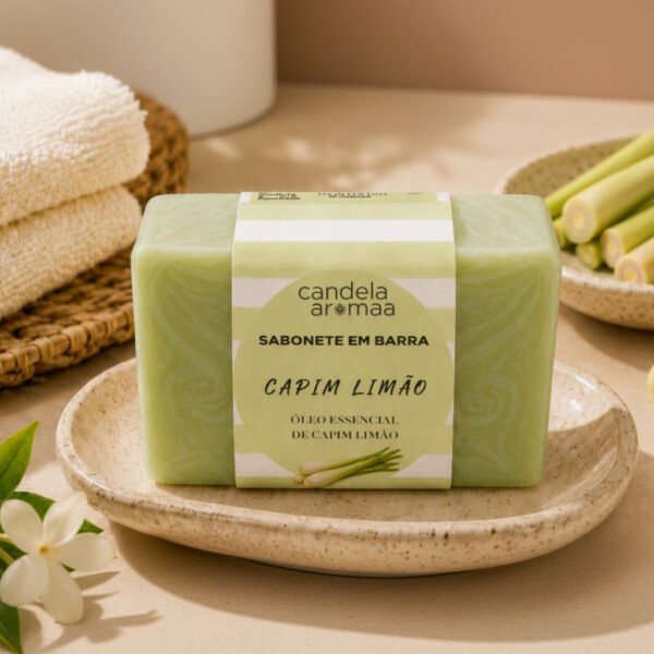 Sabonete Barra Spa CAPIM LIMÃO