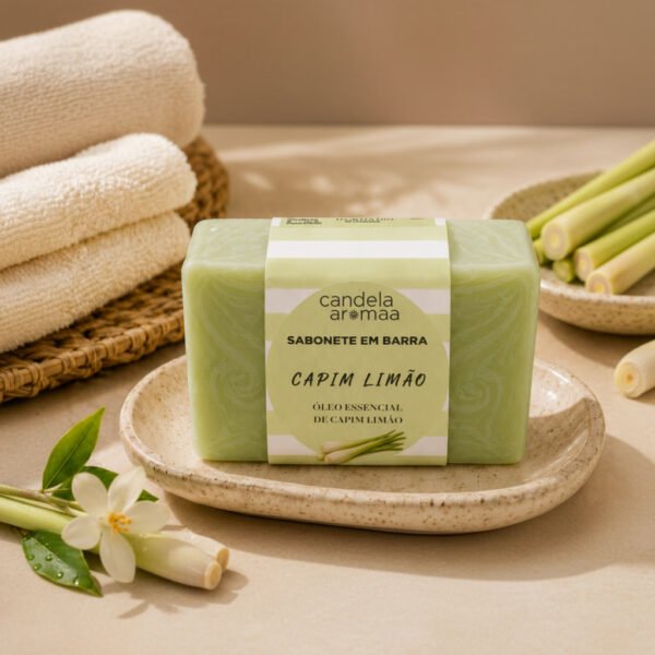 Sabonete Barra Spa CAPIM LIMÃO