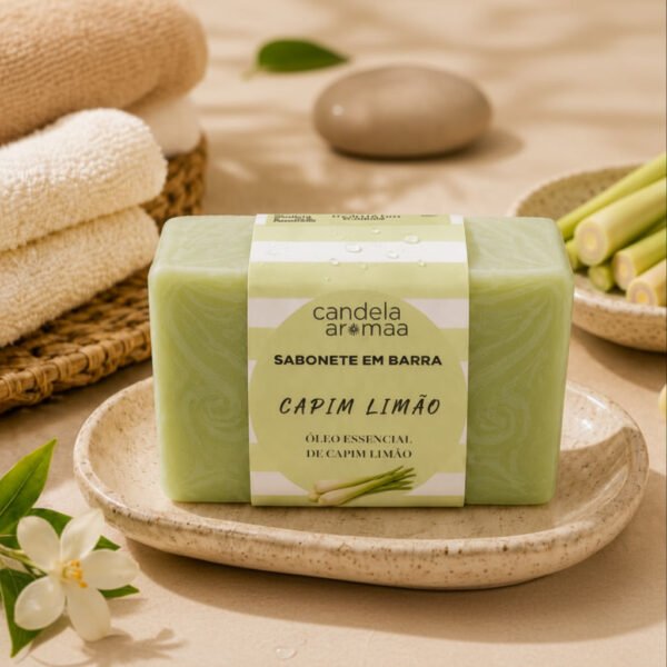 Sabonete Barra Spa CAPIM LIMÃO