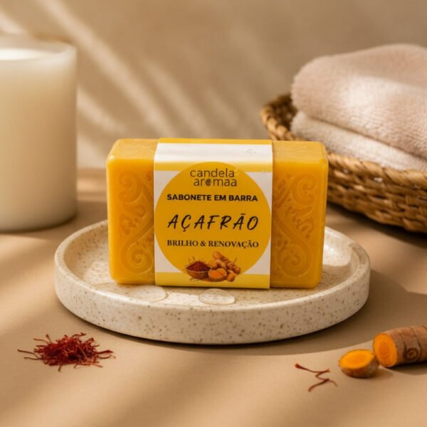Sabonete Barra Spa AÇAFRÃO