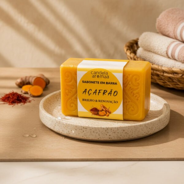 Sabonete Barra Spa AÇAFRÃO