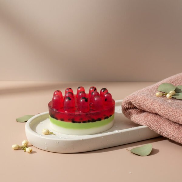 Sabonete Massageador Corporal LUXURY MORANGO