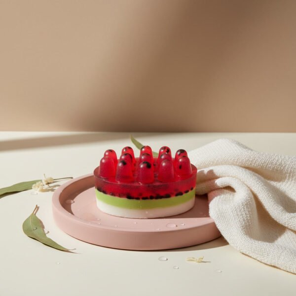 Sabonete Massageador Corporal LUXURY MORANGO
