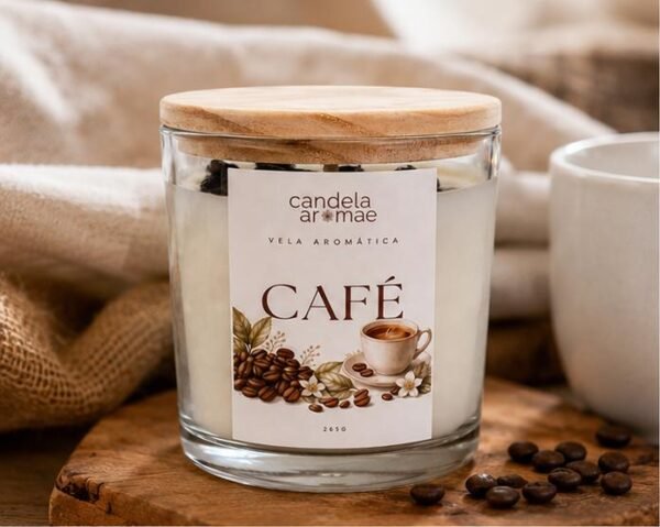 Vela Aromática Café