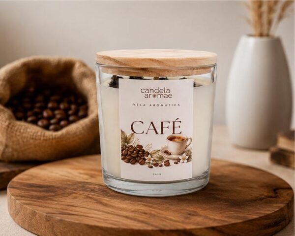 Vela Aromática Café