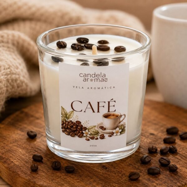 Vela Aromática Café