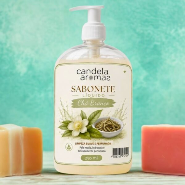 Sabonete Líquido Hidratante Chá Branco 250ml