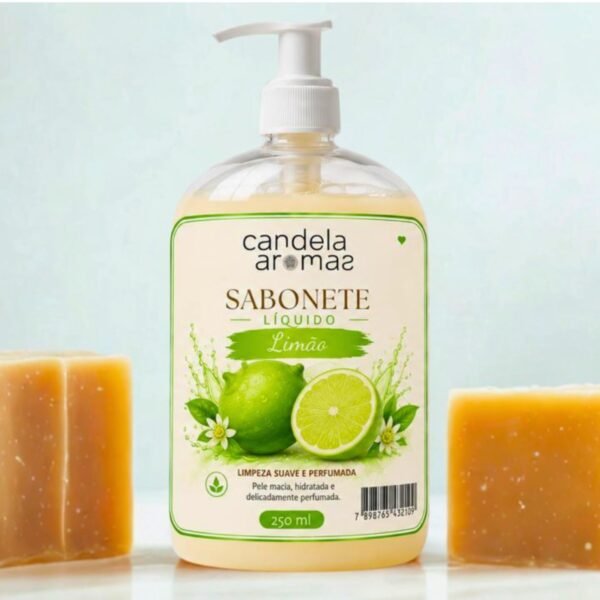 Sabonete Líquido Hidratante de Limão 250ml